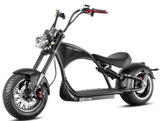 elektroroller chopper x9 plus, 3000 watt, lithium-akku
