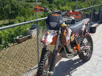 ktm exc 400 cc matriculada lamego (almacave e sé)