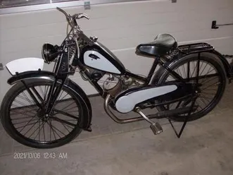 oldtimer - 2 x leichtmotorrad - nsu qick ( damen + herren )