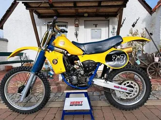 suzuki rm 125 ccm bj. 1980 evo classic vintage twinchock