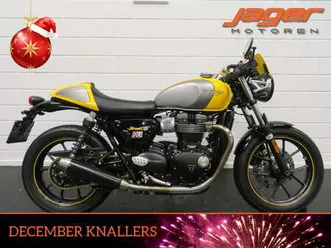 triumph street cup abs tadeloze staat!! geel