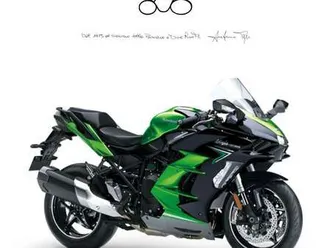 kawasaki ninja h2 sx se verde