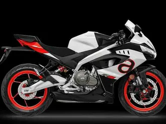 aprilia rs 457 2024 bianco