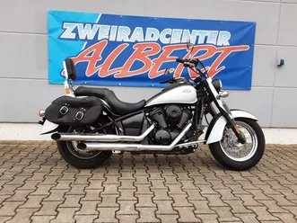 kawasaki vn 900 classic 35 kw, ledertaschen, sissibar,..