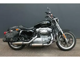 harley-davidson xl 883 sportster superlow + zmm auspuff + tasche