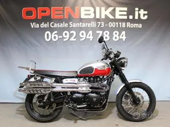 triumph scrambler 865 twintone 06/2014 km 18800