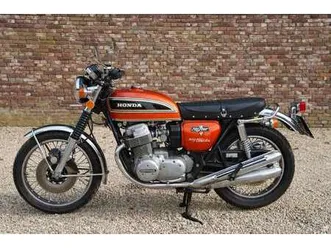 honda cb 750 four only 13.000 km original from new, original conditi oranje