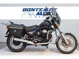 moto guzzi v 65 florida 1989 + valige blu/azzurro