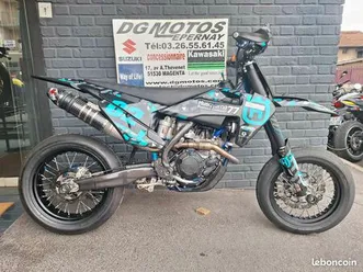 husqvarna 450 fs supermotard piste + financement et reprise possible