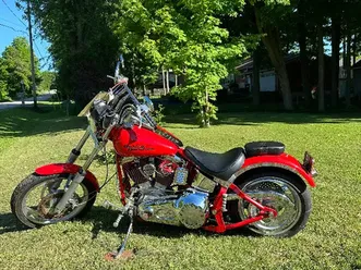 1995 harley davidson soft tail motorcycle