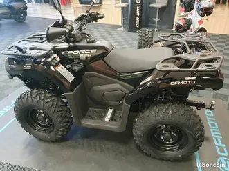 quad cfmoto cforce 520 black line eps promo