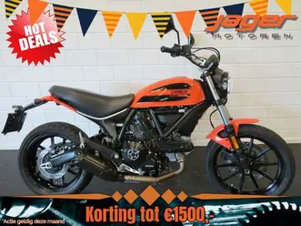 ducati scrambler sixty 2 nieuwstaat! oranje