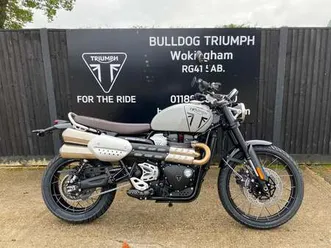 pre-registered triumph scrambler 1200 x for sale in wokingham