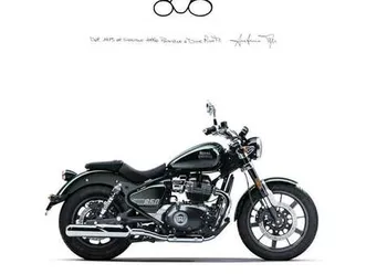 royal enfield super meteor verde