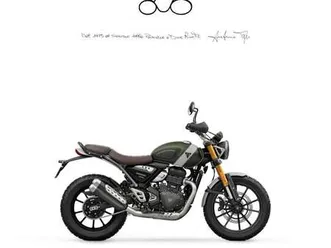 triumph scrambler 400 x 400 x verde
