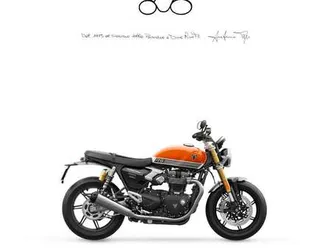 triumph speed twin my 2025 arancione
