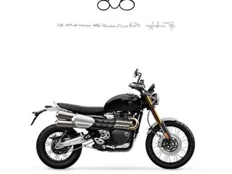 triumph scrambler 1200 xe nero