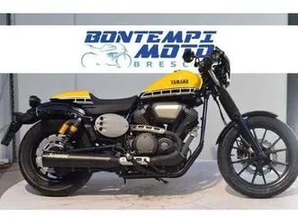 yamaha xv 950 racer 60th anniversary 2017 - akrapovic giallo
