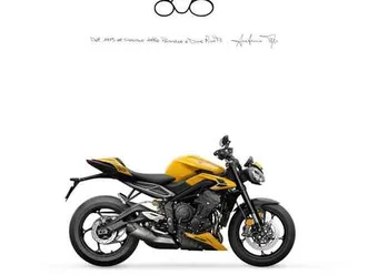 triumph street triple 765 rs giallo