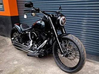 harley-davidson softail slim umbau 240er heck