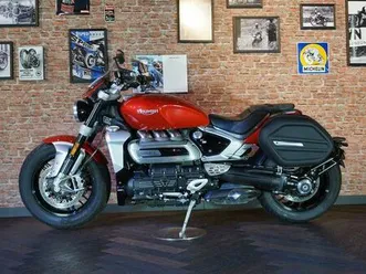 triumph rocket 3r mit koffer, windschild, service neu