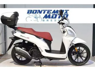 sym symphony 125 st - bauletto sym in tinta - pronta consegna bianco