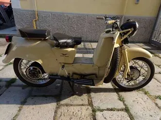 moto guzzi galletto beige