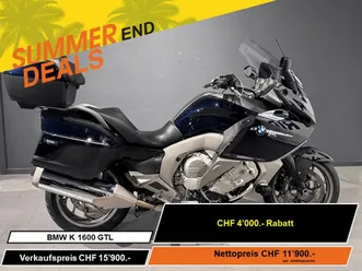 bmw k 1600 gtl, touring, occasion, chf 11'900.-