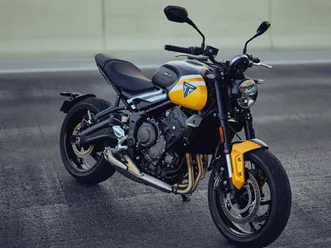 triumph trident 660, naked, modèle démo, chf 9'115.-