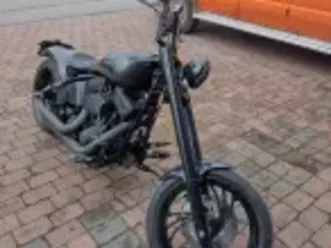 harley-davidson custom bike softail custom