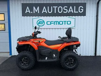 cfmoto cforce 520l arctic edition - super kampanje spar kr 8.000,- på 520l nå! ledlys - diff lock bak - 38hk - hengerfeste - vinsj - 2seter
