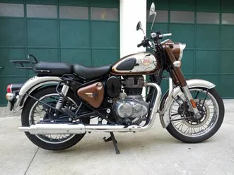 royal enfield classic 350 chrome bronze bonfim