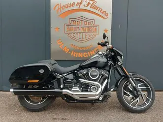 harley-davidson softail flsb sport glide mit kesstech auspuff