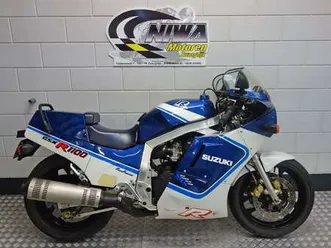 suzuki gsx-r 1100 blauw