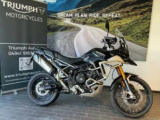 triumph tiger 900 rally pro mit zubehör - triumph black weeks