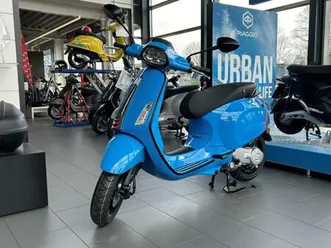 vespa sprint 50 s e+ azzurro blau 0% finanzierung!