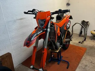ktm exc525 - excel supermoto felgen eloxiert