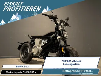 bmw ce 02, scooter, modèle démo, chf 7'900.-