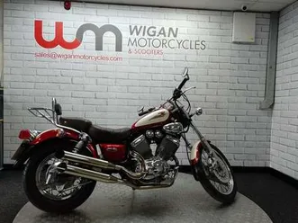 yamaha-xv535s-virago-r-plate-23848-miles-back-rest-and-rear-rack-fitted