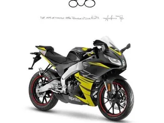 aprilia rs 125 . nero