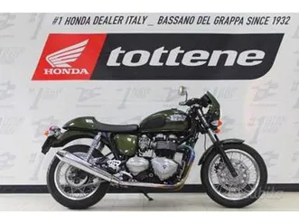 triumph thruxton 900 unico proprietario accessoria