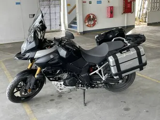 suzuki vstrom 1000 charneca de caparica e sobreda