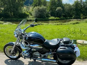 bmw r1200c in schwarz bj 2000 mit nur 26.800 km (tüv im sep. neu)