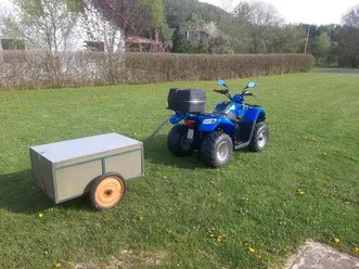 kymco-mxu-50-quad-mit-anhanger