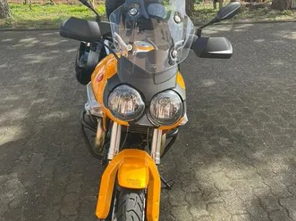 moto guzzi stelvio 1200 abs - goldgelb