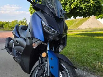 yamaha-xmax-400-tech-max-piekna-niebieska-gliwice-ligota-zabrska