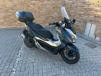 honda-forza-300-8000-kms-echappement-top-case