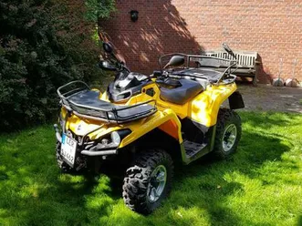 can-am-outlander-450-l-mit-ahk-winch-und-schneeraumschild