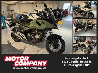 honda nc750 x dct aktion in weiß und khaki