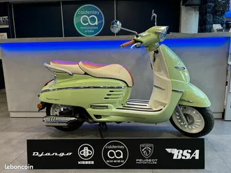 django 125 classic pistachio neuf permis b avec garantie 24 mois